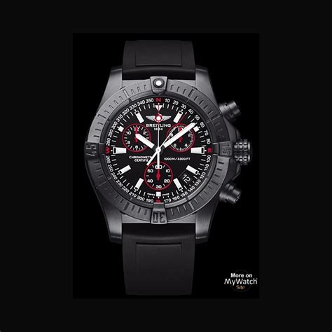 breitling avenger seawolf chrono blacksteel limited edition price|breitling avenger m73390 price.